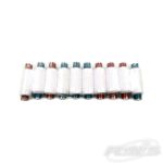 Нитки "RUNIS", полиэстер, белые, №40  (намотка 200м.)/10//700/