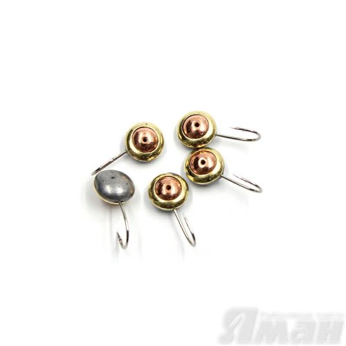 Мормышка паяная ЯМАН Глаз окуневый, вес 0,85 г, медь (уп. 5 шт.)