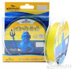 Шнур плетеный Namazu "Supahiro" 4Х, L-100 м, d-0,28 мм, test-18,15 кг, желтый/100/300/
