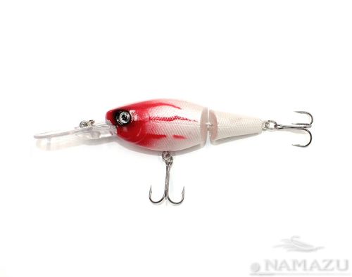 Воблер Namazu Jointed Zun Shad, L-105 мм, 12,3г, кренк, составной, плавающий (0,5-2,5м), цвет 1/200/