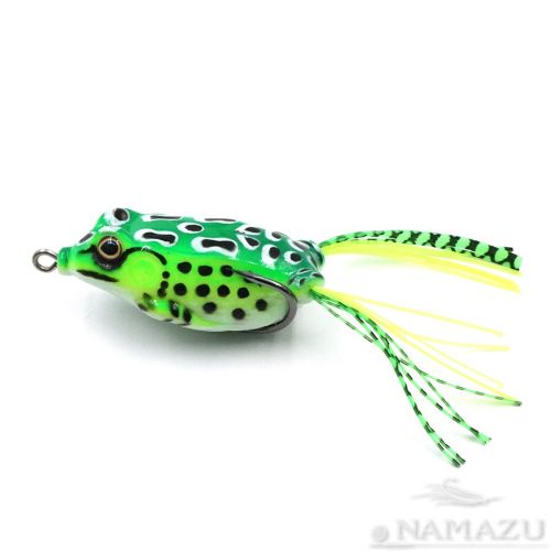 Лягушка-незацепляйка Namazu FROG, 45 мм, 6 г, цвет 19, крючок-двойник YR Hooks (BN) #1/0/400/200/