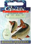 Крючок GAMAKATSU BKS-1050N Roach 45см №18 d поводка 010 (10шт.)