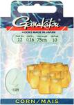 Крючок GAMAKATSU BKS-1130Y Corn 75см №12 d поводка 016 (10шт.)