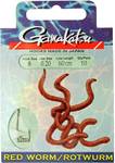 Крючок GAMAKATSU BKD-5260B Red Worm 60см №8 d поводка 020 (10шт.)
