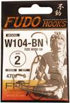 Крючок FUDO WORM №2 BN (104) (5шт)