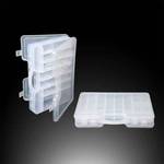 Кейс КД-1 двухсторонний с ручкой (290х210х60) белый