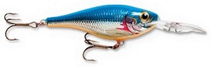 Воблер плавающий Rapala Shad Rap SB 70  мм