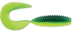 Твистер TriggerX Swimming Grub 3" GRCH