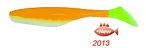 Рипперы Bass Assassin Turbo Shad WA Acid Rain