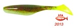 Рипперы Bass Assassin Turbo Shad WA Chicken on/Chain