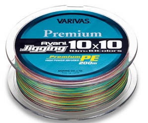 Плетеный шнур Varivas Avani Jigging 10x10 (PE4) -  #1.2 - 200 m