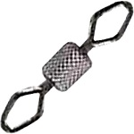 Вертлюг роликовый рифленый № 1 (10шт.) Kosadaka 2002BN-1