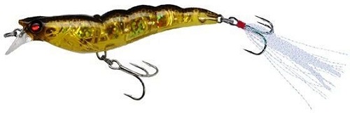 Воблер Yo-Zuri CRYSTAL 3D SHRIMP медл. тонущ, 70 мм, 7.0 г R1161-HOV