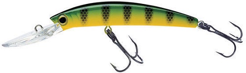 Воблер Yo-Zuri CRYSTAL MINNOW DEEP DIVER WALLEYE плав, 90 мм, 9.5 г R1205-MPC