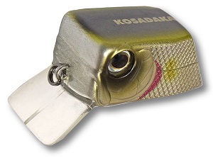 Воблер Kosadaka CUBIX плав., 35мм, 6.4г., 0.0-0.3м, цв.AY