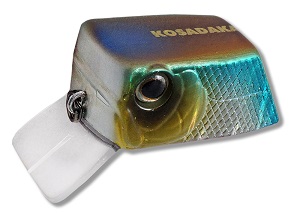 Воблер Kosadaka CUBIX плав., 35мм, 6.4г., 0.0-0.3м, цв.SH