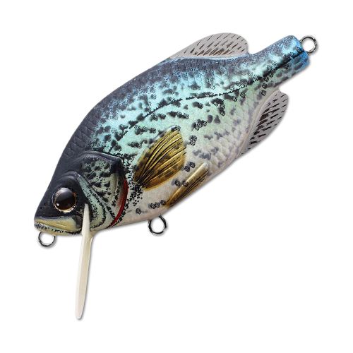 Воблер LiveTarget Crappie Flat Side Crankbait 55F вес 7  гр. цвет  100 Natural/Matte