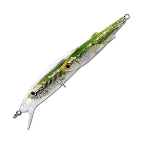 Воблер LiveTarget Glass Minnow Baitball Jerkbait 120SP вес 18  гр. цвет  952 Silver/Green