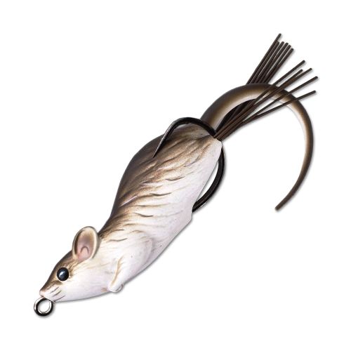Воблер LiveTarget Mouse Hollow Body 70F вес 14  гр. цвет  400 Brown/White