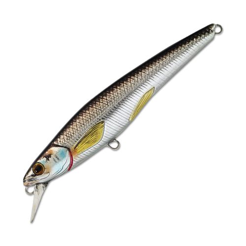 Воблер LiveTarget Rainbow Smelt Jerkbait RS70S вес 4  гр. цвет  202 Silver/Black