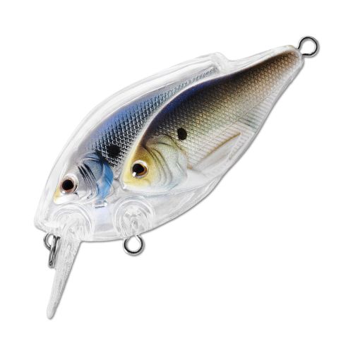 Воблер LiveTarget Threadfin Shad Squarebill 60F вес 14  гр. цвет  804 Pearl/Grey