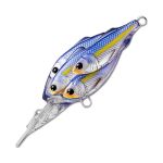 Воблер LiveTarget Yearling Crankbait 45F вес 7  гр. цвет  812 Pearl/Violet Shad