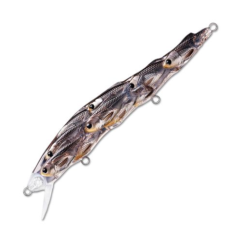 Воблер LiveTarget Yearling Jerkbait 110SP вес 14  гр. цвет  813 Silver/Black