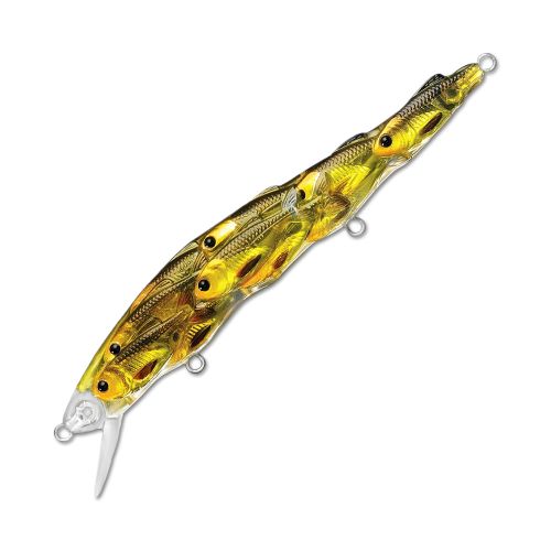 Воблер LiveTarget Yearling Jerkbait 110SP вес 14  гр. цвет  814 Gold/Black