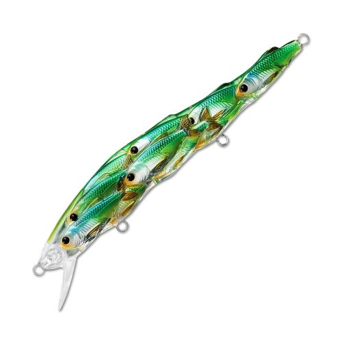 Воблер LiveTarget Yearling Jerkbait 110SP вес 14  гр. цвет  817 Blue/Chartreuse Shad