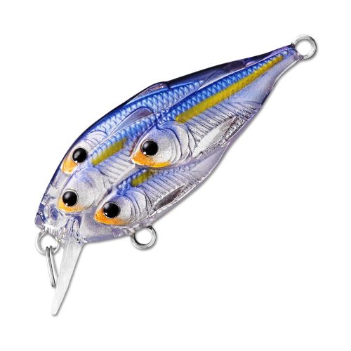 Воблер LiveTarget Yearling Squarebill 60F вес 14  гр. цвет  812 Pearl/Violet Shad