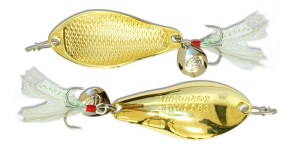 Блесна Kosadaka WARGA spoon Gold 62 мм, 15 гр